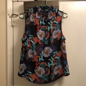 Floral Sleeveless Top